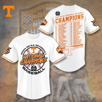 Tennessee Volunteers Baseball Baseball Jersey BJG1368
