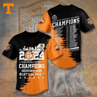 Tennessee Volunteers Baseball Baseball Jersey BJG1370