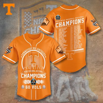 Tennessee Volunteers Baseball Baseball Jersey BJG1372