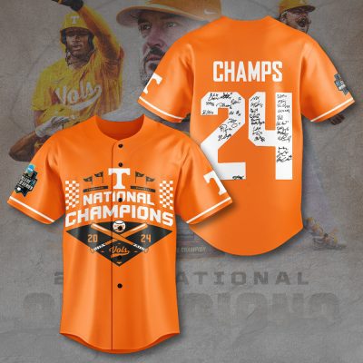 Tennessee Volunteers Baseball Baseball Jersey BJG1373