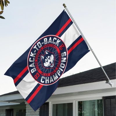 UConn Huskies Men's Basketball House Flag Outdoor Flag FGG1113