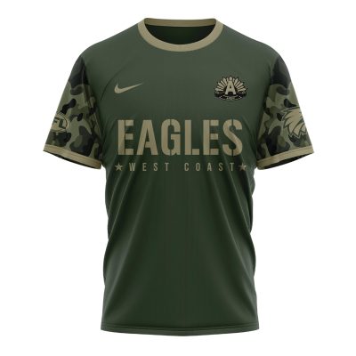 West Coast Eagles AFL x Anzac Day Limited Edition Performance Unisex T-Shirt 2025