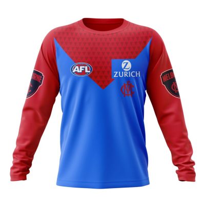 AFL Melbourne Football Club Personalized 2025 Clash Kits Performance Long Sleeve Shirt