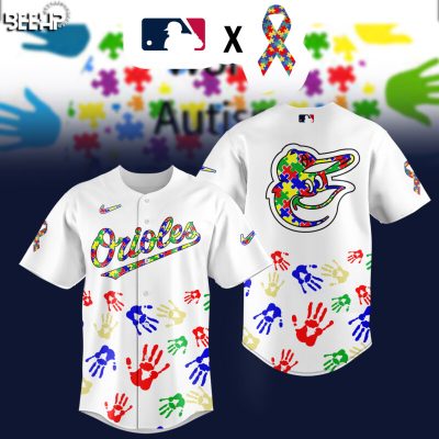 Baltimore Orioles MLB Autism Awareness Special Edition 2025 Baseball Jersey