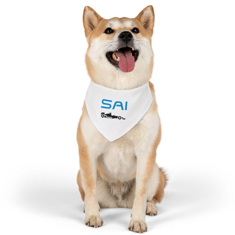 Carlos Sainz F1 Dog Bandana Collar Williams Racing Pet Accessory PBN1006
