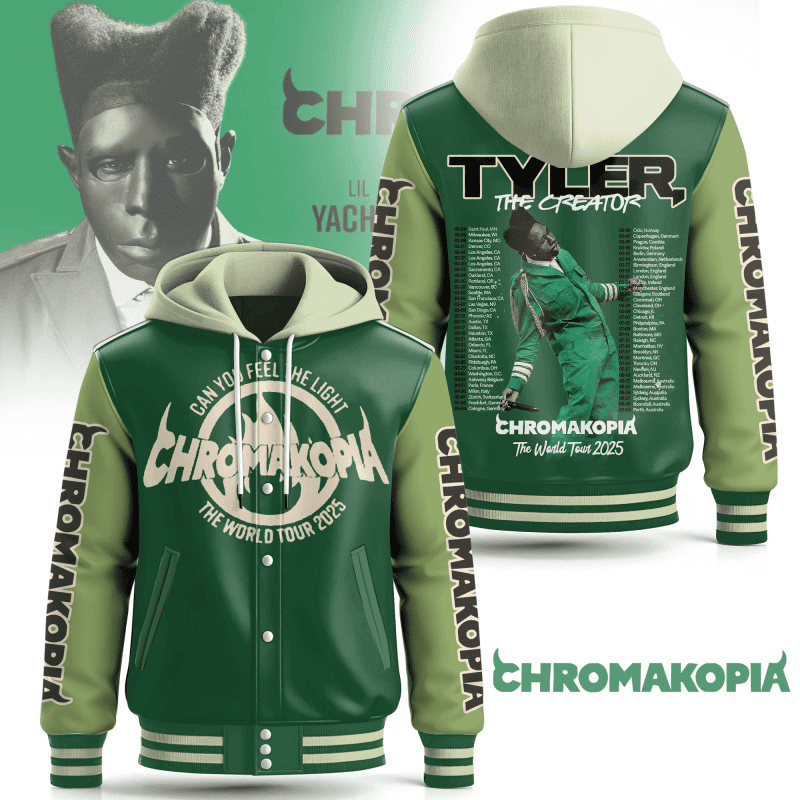 Chromakopia Special Hooded Baseball Jacket CHB1312