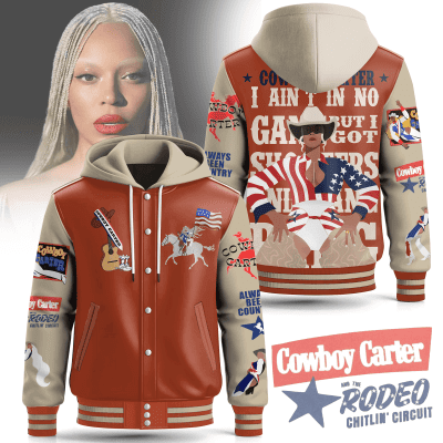 Cowboy Carter Special Hooded Baseball Jacket CHB1322