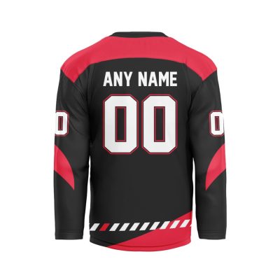 ECHL Cincinnati Cyclones Personalized Home V-shaped Hockey Jersey