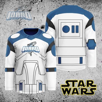 ECHL Idaho Steelheads X Star Wars Hockey Jersey