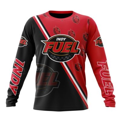 ECHL Indy Fuel Special Design Concept Kits Performance Long Sleeve Shirt