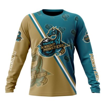 ECHL Tahoe Knight Monsters Special Design Concept Kits Performance Long Sleeve Shirt