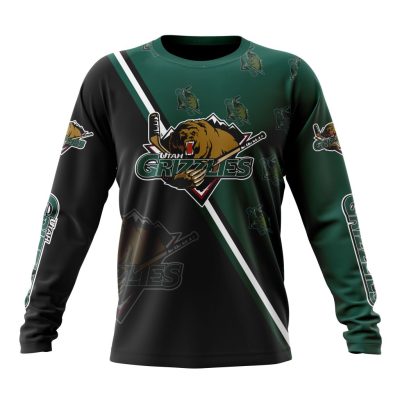 ECHL Utah Grizzlies Special Design Concept Kits Performance Long Sleeve Shirt