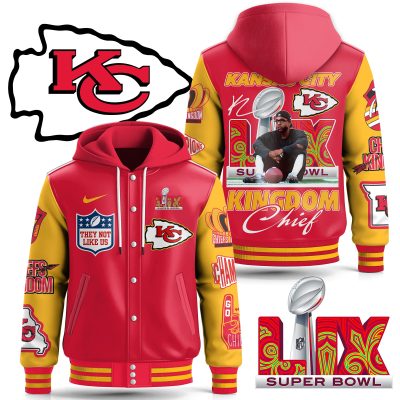Kansas City Chiefs Special Hooded Baseball Jacket CHB1319