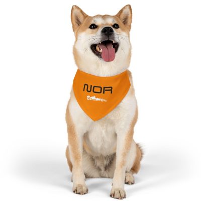 Lando Norris Dog Bandana Collar F1 McLaren Racing Pet Gift PBN1005