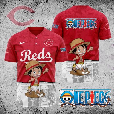 MLB Cincinnati Reds x One Piece Baseball Jersey DBJ1360