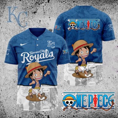 MLB Kansas City Royals x One Piece Baseball Jersey DBJ1355