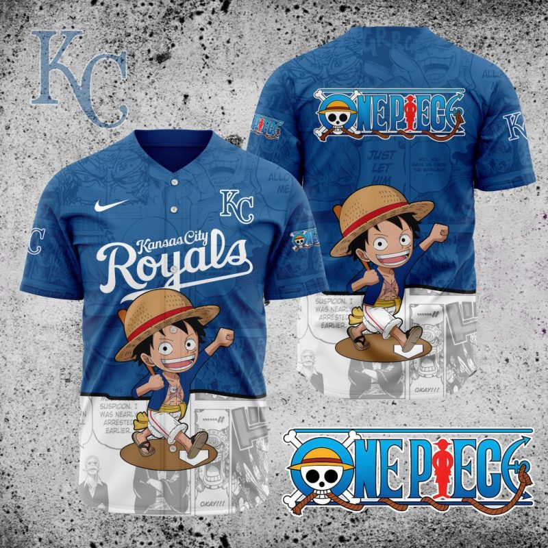 MLB Kansas City Royals x One Piece Baseball Jersey DBJ1355