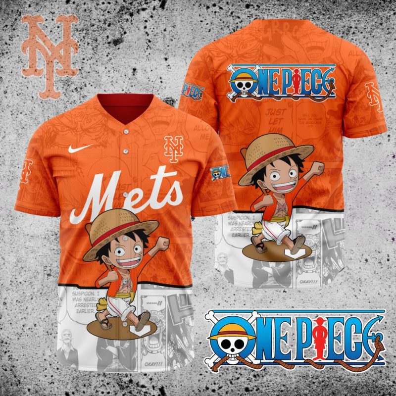 MLB New York Mets x One Piece Baseball Jersey DBJ1350