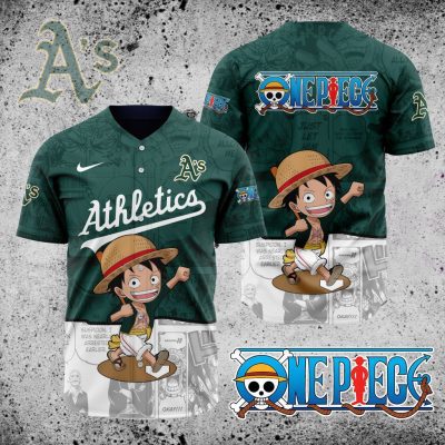 MLB Oakland Athletics x One Piece Baseball Jersey DBJ1348