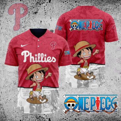 MLB Philadelphia Phillies x One Piece Baseball Jersey DBJ1347