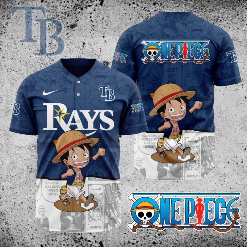 MLB Tampa Bay Rays x One Piece Baseball Jersey DBJ1340
