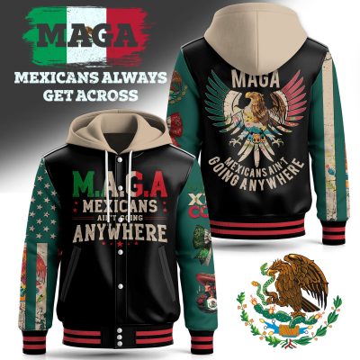 Maga Mexicans Special Hooded Baseball Jacket CHB1325