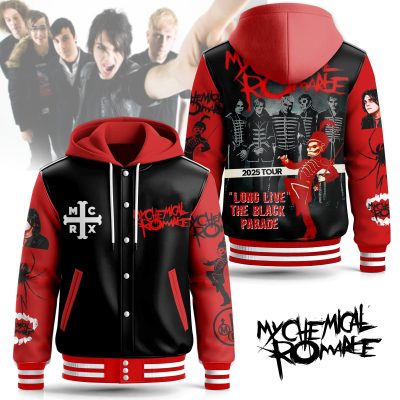 My Chemical Romance Special Hooded Baseball Jacket CHB1129