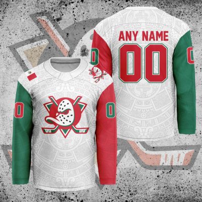 NHL Anaheim Ducks Mexican Heritage Hockey Jersey