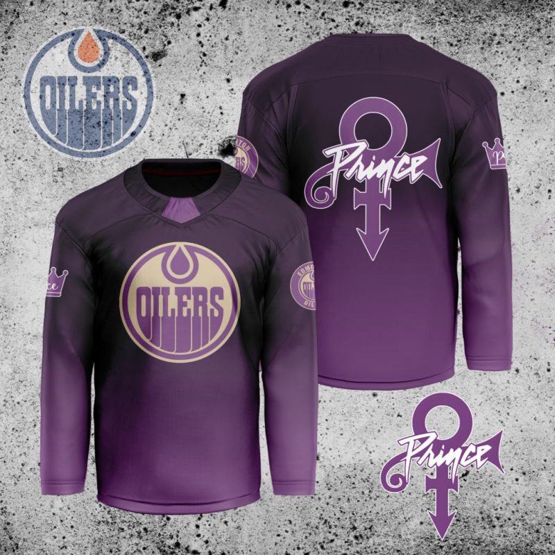 NHL Edmonton Oilers X Prince Hockey Jersey