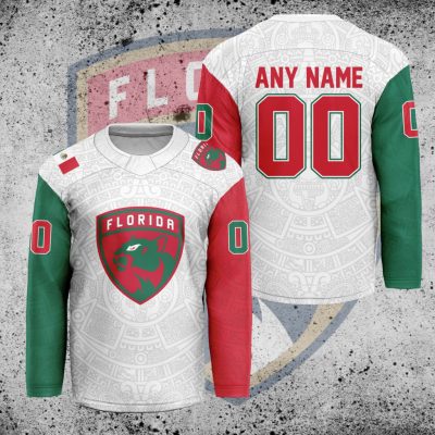 NHL Florida Panthers Mexican Heritage Hockey Jersey