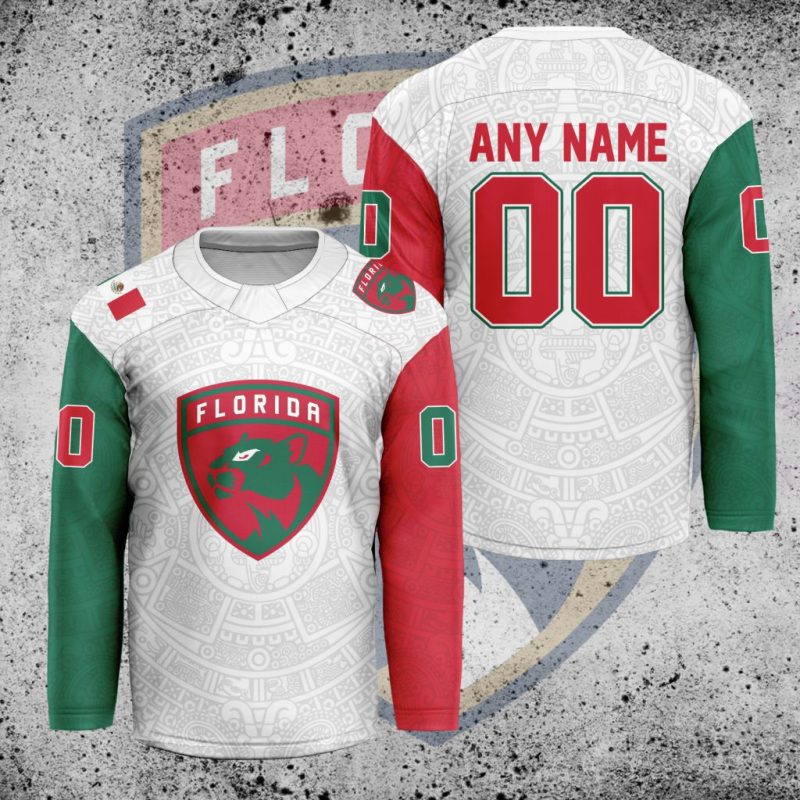 NHL Florida Panthers Mexican Heritage Hockey Jersey