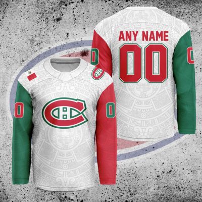 NHL Montreal Canadiens Mexican Heritage Hockey Jersey