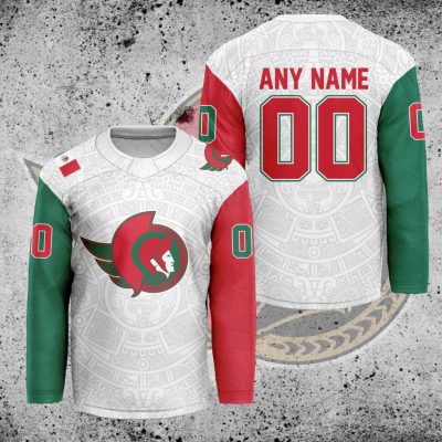 NHL Ottawa Senators Mexican Heritage Hockey Jersey