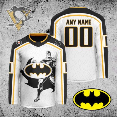 NHL Pittsburgh Penguins X Batman Hockey Jersey