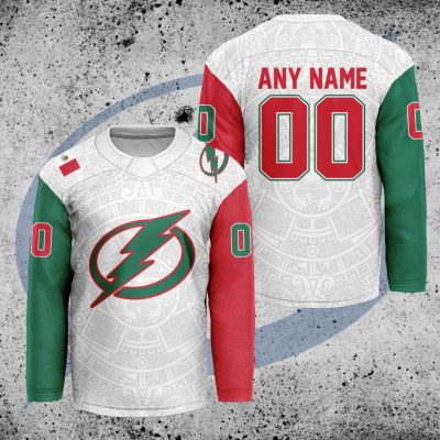 NHL Tampa Bay Lightning Mexican Heritage Hockey Jersey