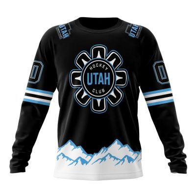 NHL Utah Hockey Club Special Indigenous Design Performance Long Sleeve Shirt
