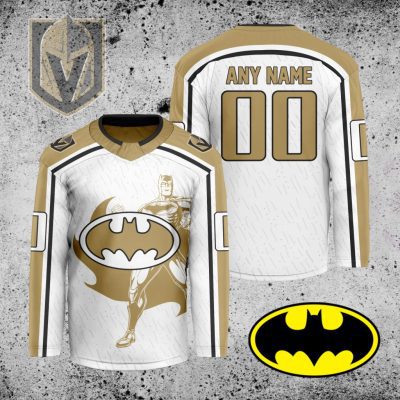NHL Vegas Golden Knights X Batman Hockey Jersey