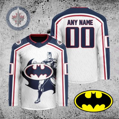 NHL Winnipeg Jets X Batman Hockey Jersey