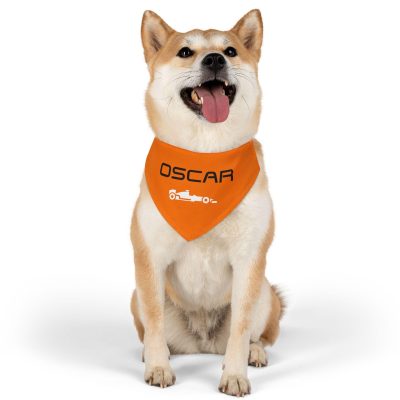 Oscar Piastri "OSCAR" Pet Bandana Collar F1 McLaren Racing PBN1021