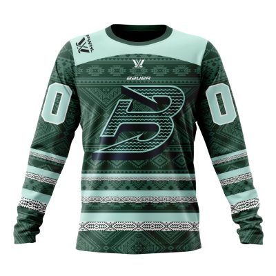 PWHL Boston Fleet Personalized Native Home Design Performance Long Sleeve Shirt