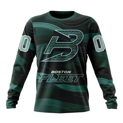 PWHL Boston Fleet Special Design Performance Long Sleeve Shirt