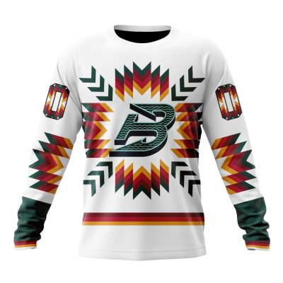 PWHL Boston Fleet Special Native Design Performance Long Sleeve Shirt