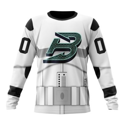 PWHL Boston Fleet Special Star Wars Stormtroopers Design Performance Long Sleeve Shirt