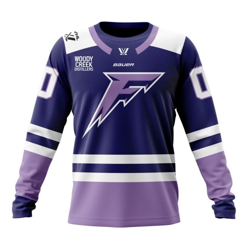 PWHL Minnesota Frost Personalized 2024-2025 Home Design Performance Long Sleeve Shirt