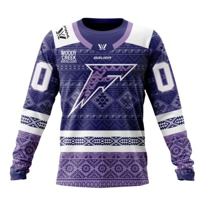 PWHL Minnesota Frost Personalized Native Home Design Performance Long Sleeve Shirt
