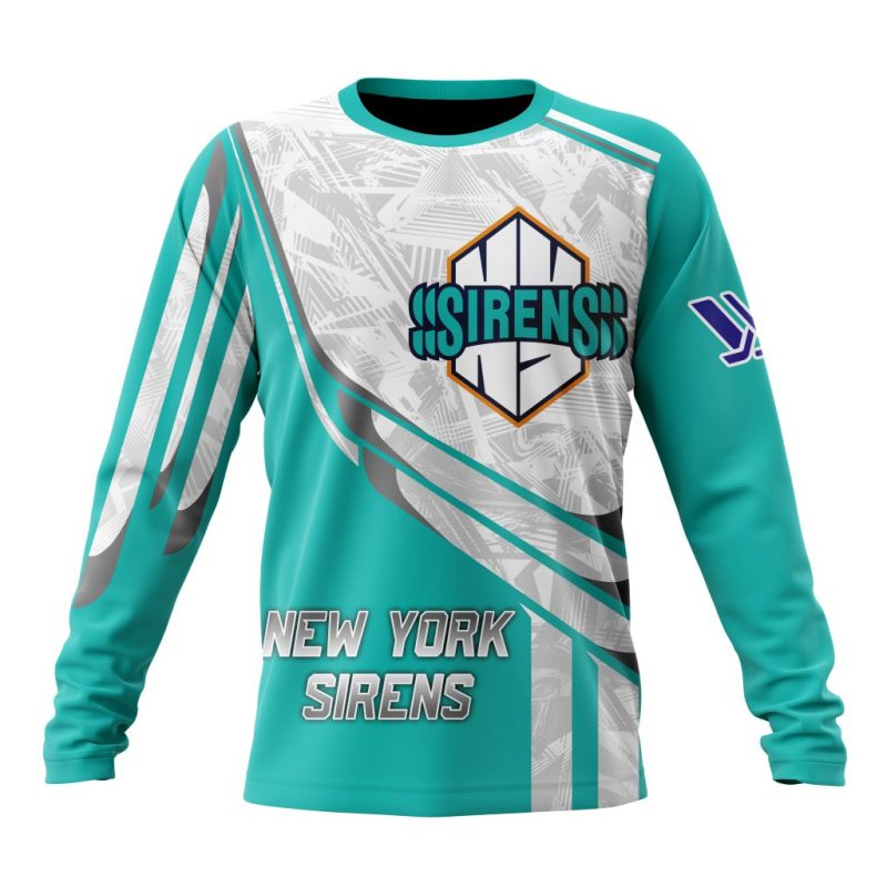 PWHL New York Sirens Special Design Concept Kits Performance Long Sleeve Shirt
