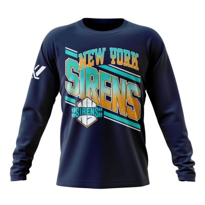 PWHL New York Sirens Special Design Concept Kits Performance Long Sleeve Shirt