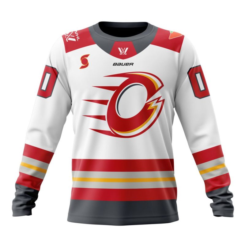 PWHL Ottawa Charge Personalized 2024-2025 Away Design Performance Long Sleeve Shirt