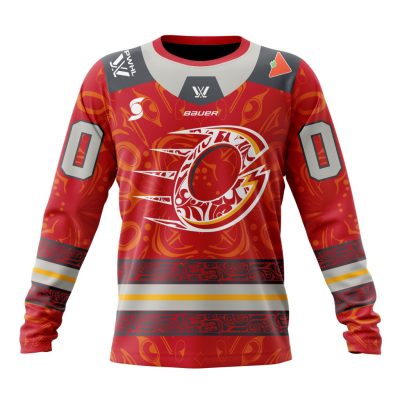 PWHL Ottawa Charge Personalized Native Home Design Performance Long Sleeve Shirt