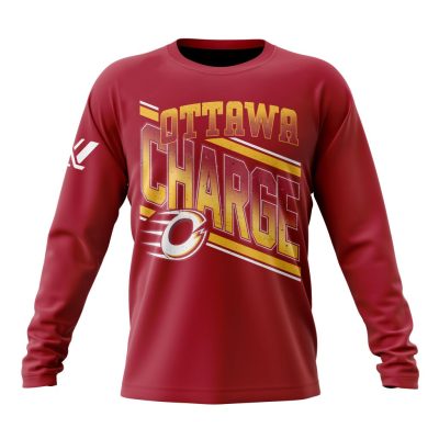 PWHL Ottawa Charge Special Design Concept Kits Performance Long Sleeve Shirt